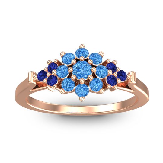 Statement Floral Pave Kuva Ring