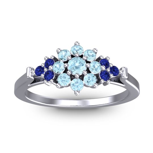 Statement Floral Pave Kuva Ring