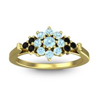 Statement Floral Pave Kuva Ring