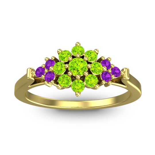 Statement Floral Pave Kuva Ring