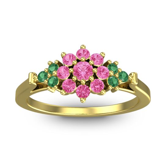 Statement Floral Pave Kuva Ring