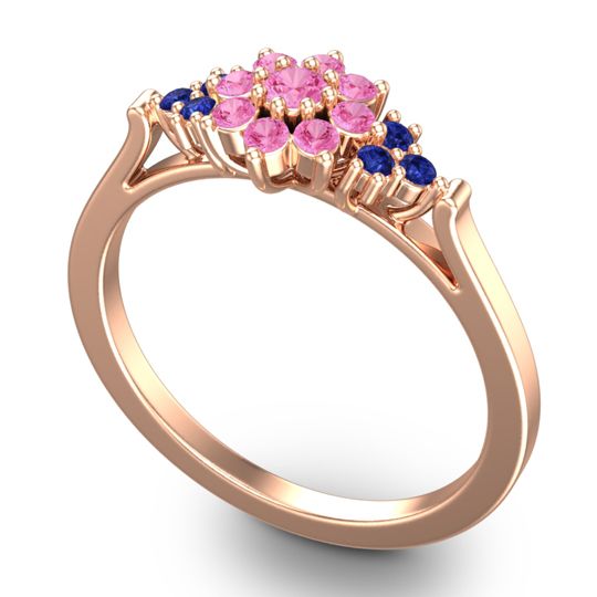 Statement Floral Pave Kuva Ring