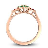Statement Floral Pave Kuva Ring