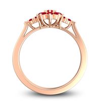 Statement Floral Pave Kuva Ring