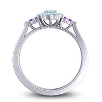 Statement Floral Pave Kuva Ring
