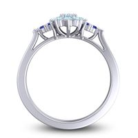 Statement Floral Pave Kuva Ring