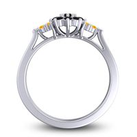 Statement Floral Pave Kuva Ring