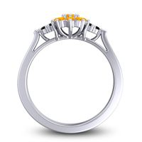 Statement Floral Pave Kuva Ring