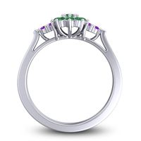 Statement Floral Pave Kuva Ring
