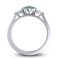 Statement Floral Pave Kuva Ring