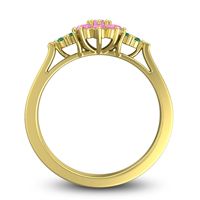 Statement Floral Pave Kuva Ring