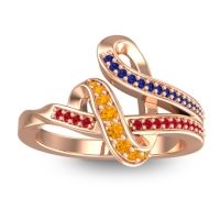 Simple Pave Jatila Ring