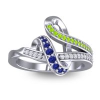 Simple Pave Jatila Ring