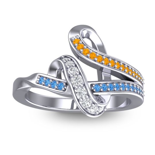 Simple Pave Jatila Ring