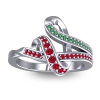 Simple Pave Jatila Ring