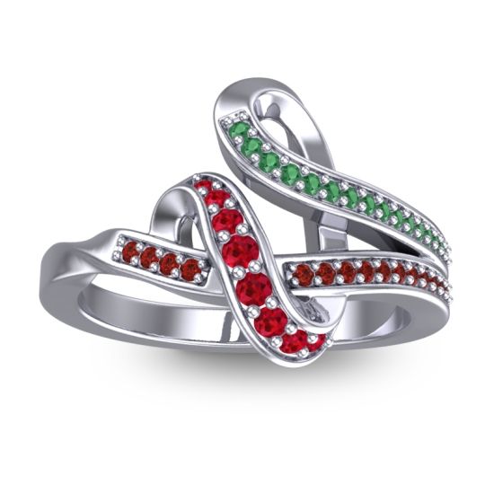 Simple Pave Jatila Ring