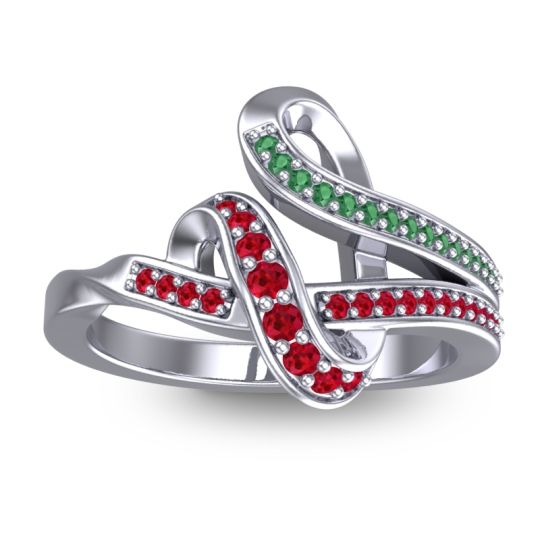 Simple Pave Jatila Ring