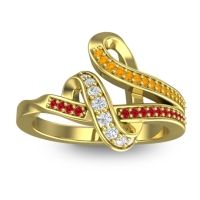 Simple Pave Jatila Ring