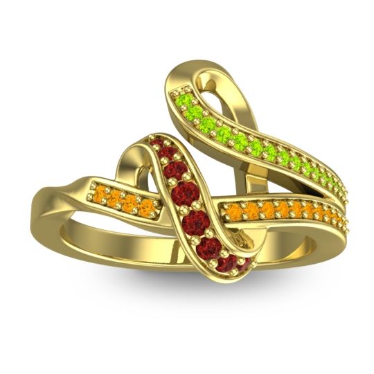 Simple Pave Jatila Ring