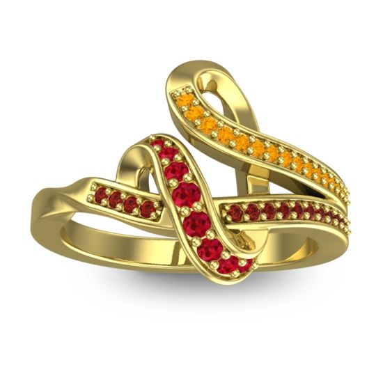 Simple Pave Jatila Ring