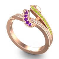 Simple Pave Jatila Ring