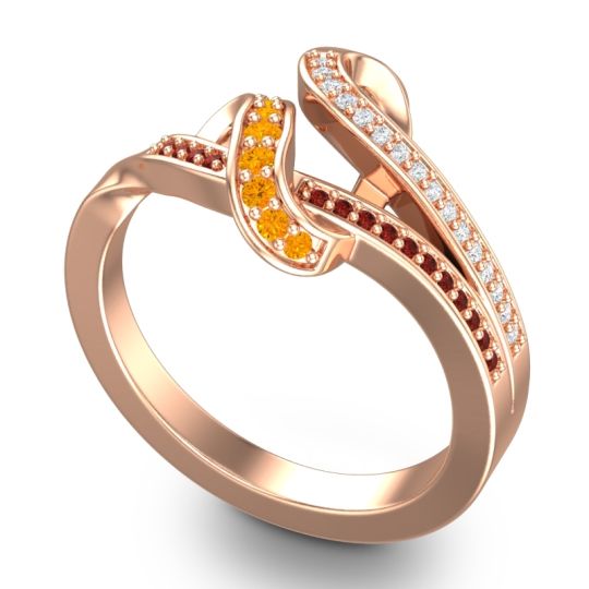 Simple Pave Jatila Ring