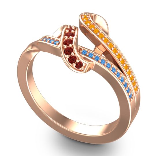 Simple Pave Jatila Ring