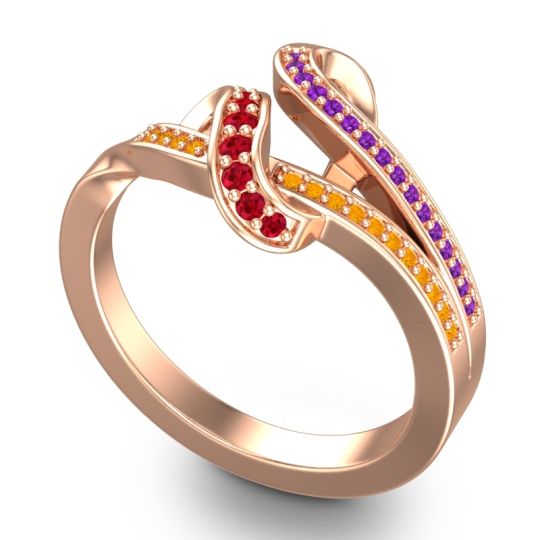 Simple Pave Jatila Ring