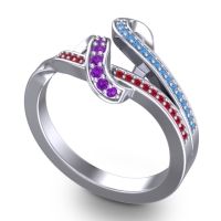 Simple Pave Jatila Ring