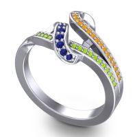 Simple Pave Jatila Ring