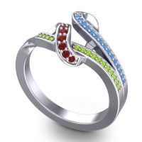 Simple Pave Jatila Ring