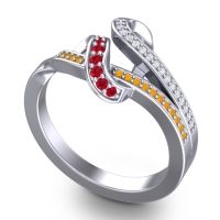 Simple Pave Jatila Ring