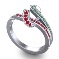 Simple Pave Jatila Ring