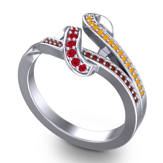 Simple Pave Jatila Ring