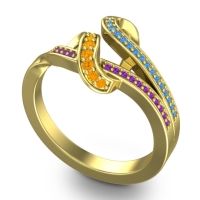 Simple Pave Jatila Ring