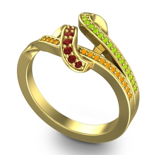 Simple Pave Jatila Ring