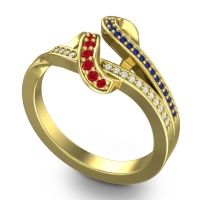 Simple Pave Jatila Ring