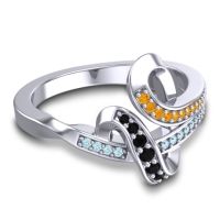 Simple Pave Jatila Ring