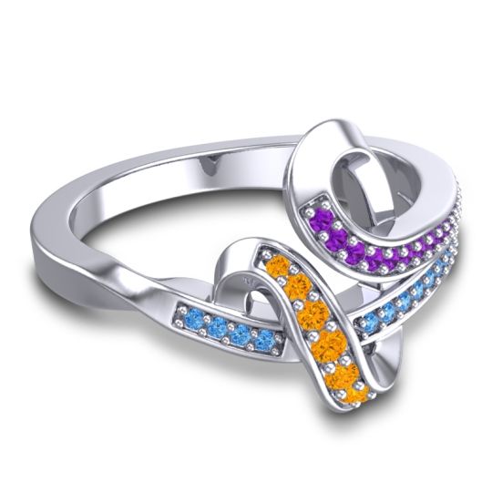 Simple Pave Jatila Ring