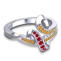 Simple Pave Jatila Ring