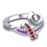 Simple Pave Jatila Ring