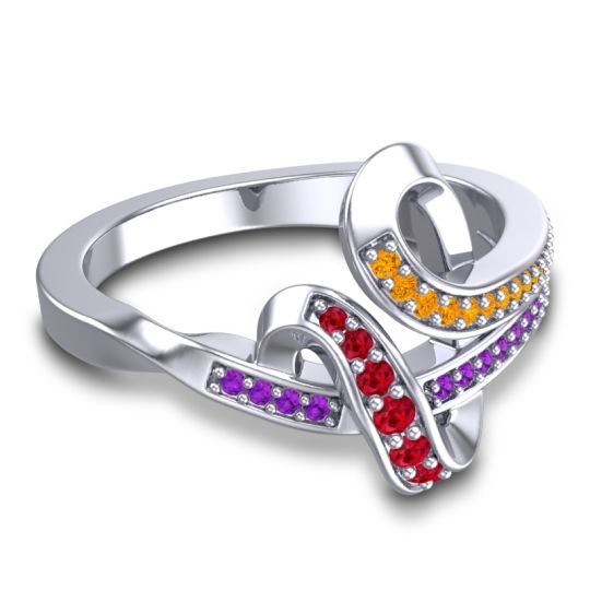 Simple Pave Jatila Ring