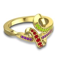 Simple Pave Jatila Ring