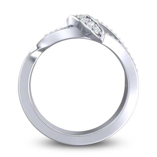 Simple Pave Jatila Ring