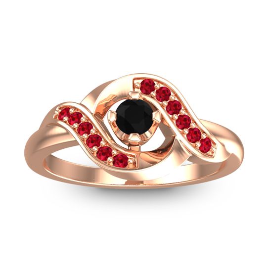 Petite Pave Udarka Ring
