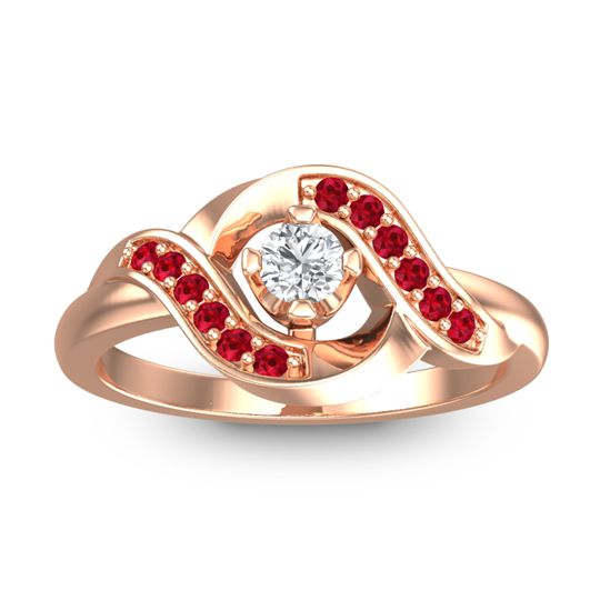 Petite Pave Udarka Ring