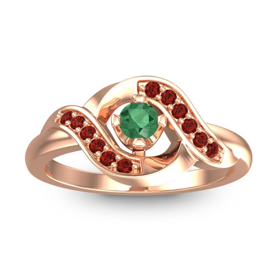 Petite Pave Udarka Ring
