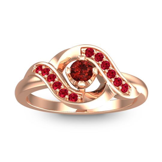 Petite Pave Udarka Ring