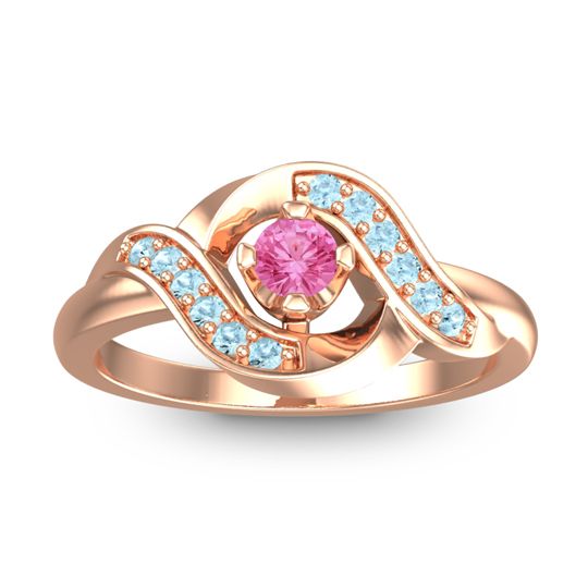 Petite Pave Udarka Ring