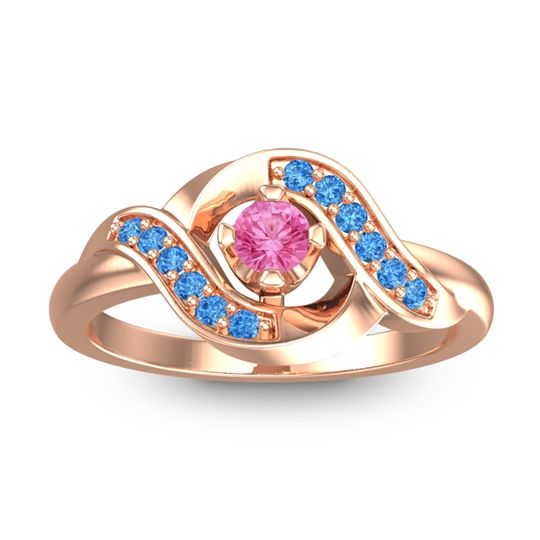 Petite Pave Udarka Ring